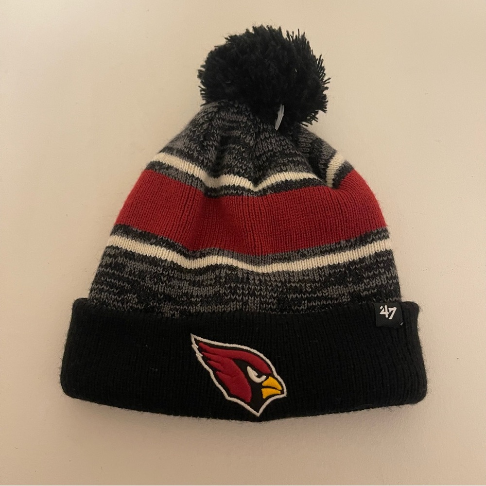 Arizona Cardinals Beanie Hat Pom NFL Football